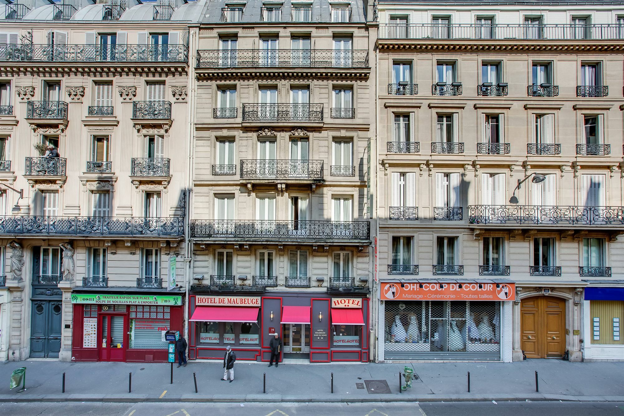 Hotel Maubeuge Gare Du Nord Paris Eksteriør bilde